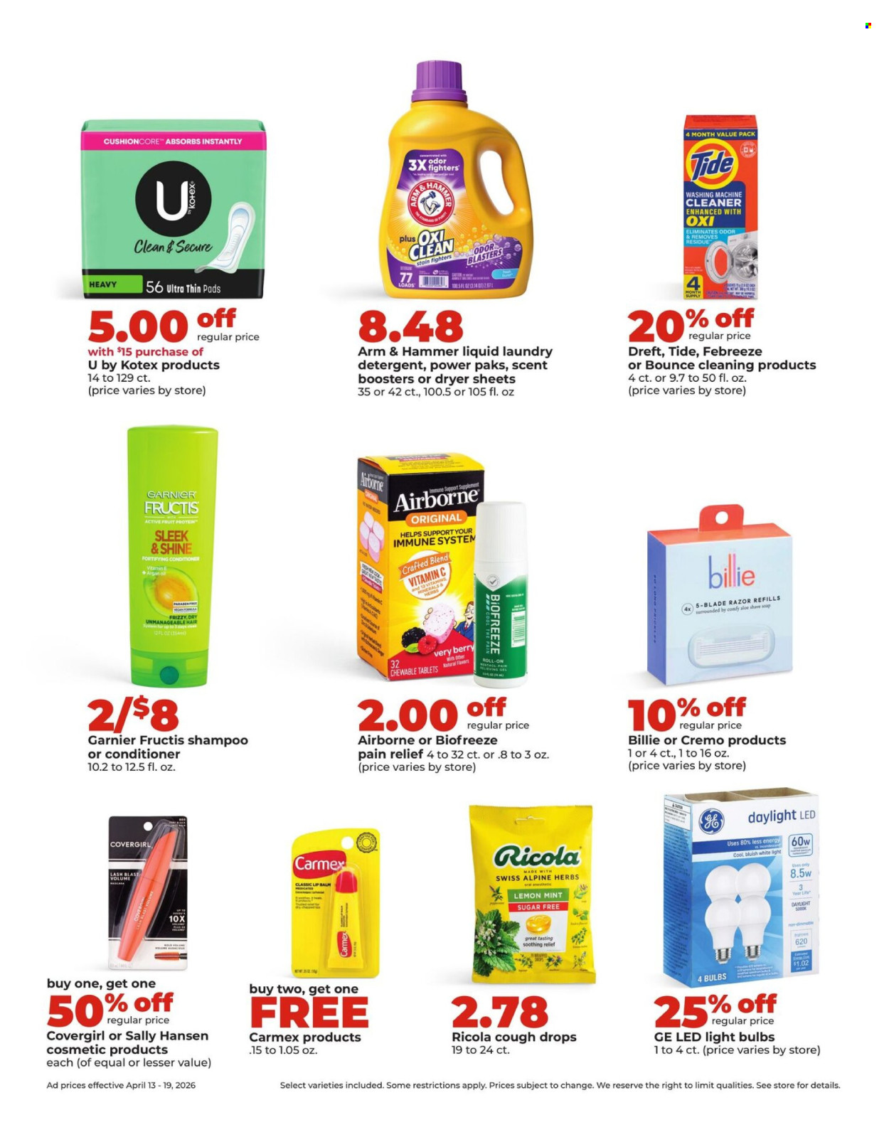 Hy-Vee ad - 04/13/2026 - 04/19/2026. Page 38