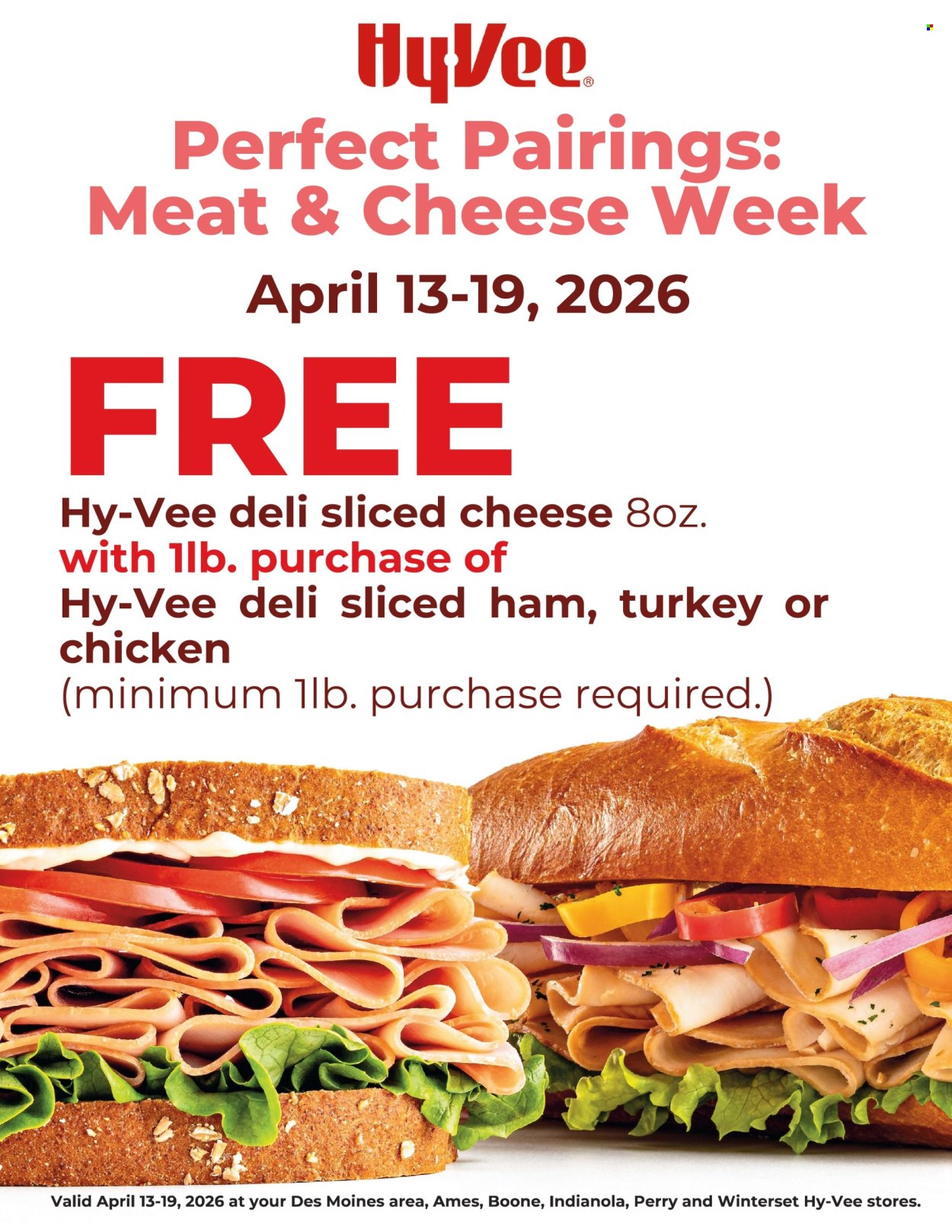 Hy-Vee ad - 04/13/2026 - 04/19/2026. Page 1