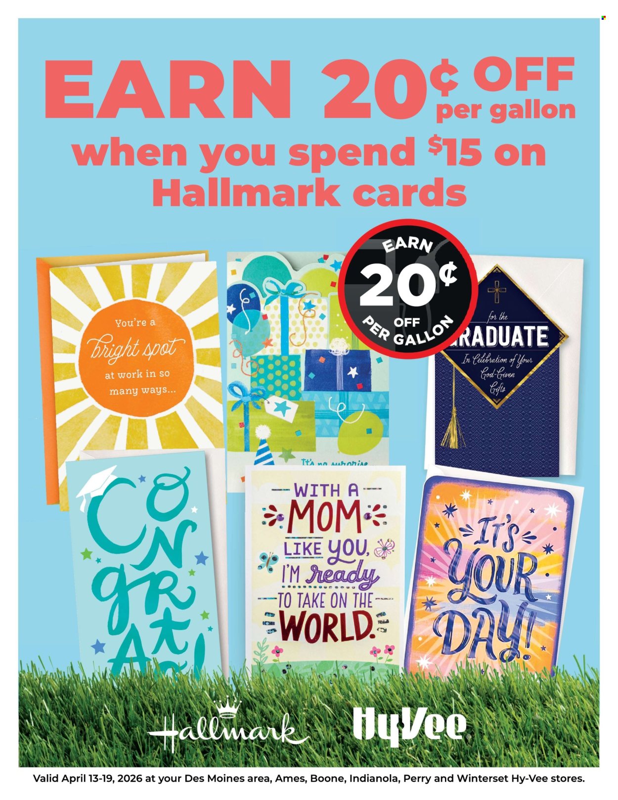 Hy-Vee ad - 04/13/2026 - 04/19/2026. Page 1