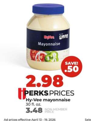 Hy-Vee mayonnaise