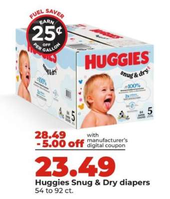 Huggies Snug & Dry Diapers