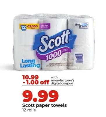 Scott Paper Towels