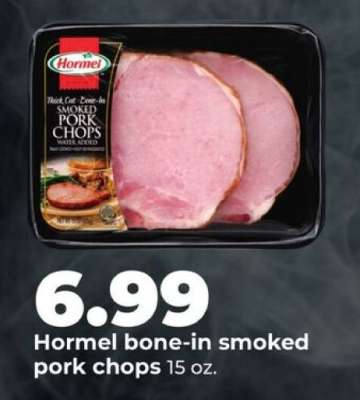 Hormel bone-in smoked pork chops