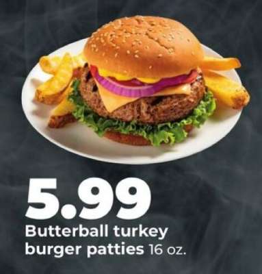 Butterball Turkey Burger Patties