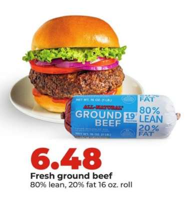 Fresh ground beef