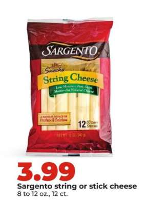 Sargento String or Stick Cheese