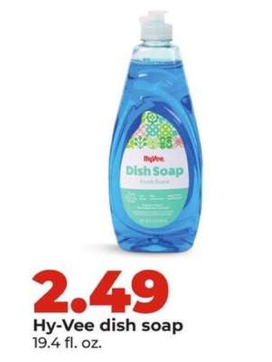Hy-Vee dish soap