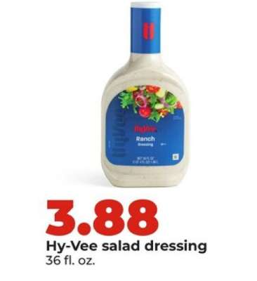 Hy-Vee salad dressing