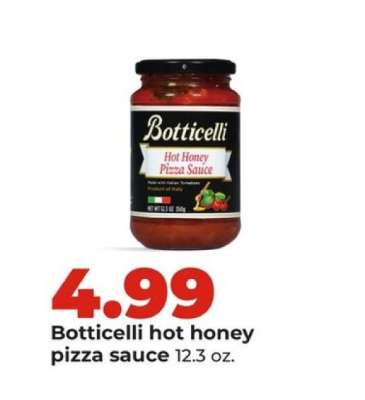 Botticelli hot honey pizza sauce
