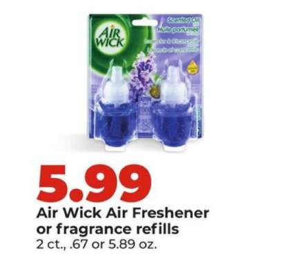Air Wick Air Freshener or fragrance refills