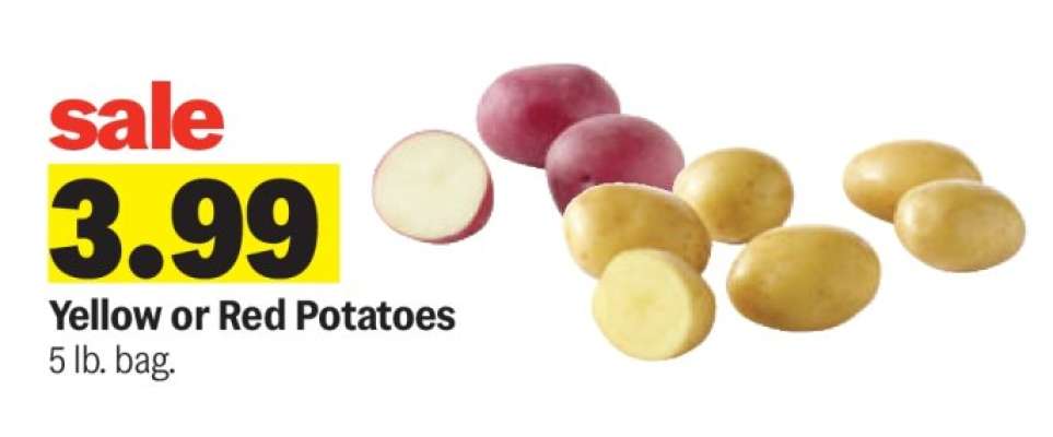 Yellow or Red Potatoes