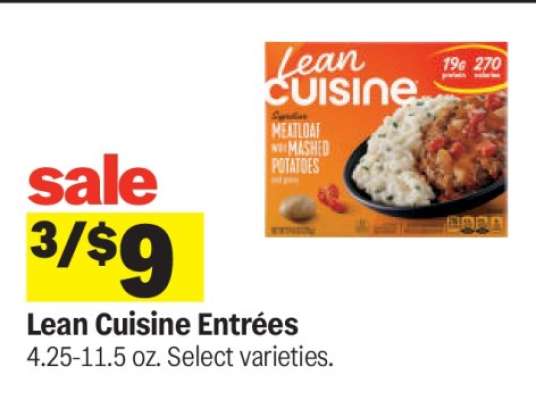 Lean Cuisine Entrees