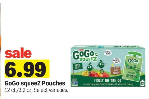 GoGo SqueeZ Pouches