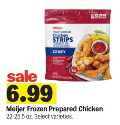 Meijer Frozen Prepared Chicken