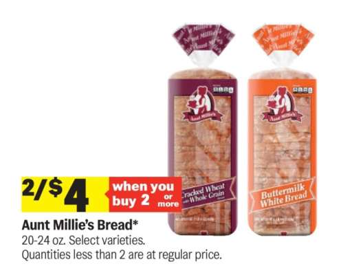Aunt Millie's Bread