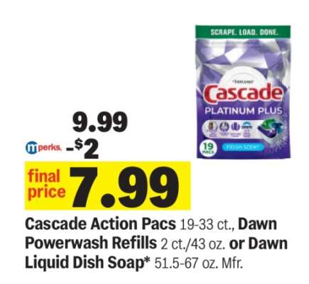 Cascade Action Pacs