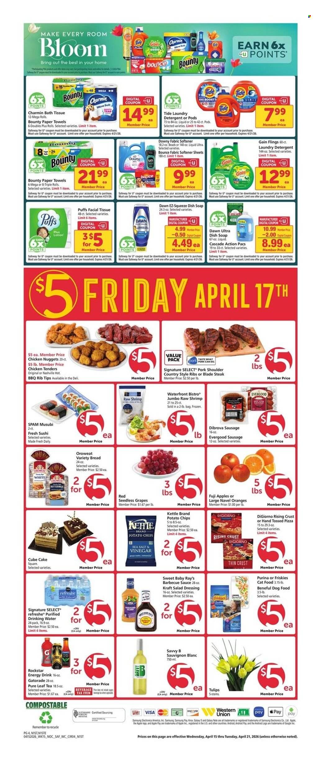 Safeway ad - 04/15/2026 - 04/21/2026. Page 4