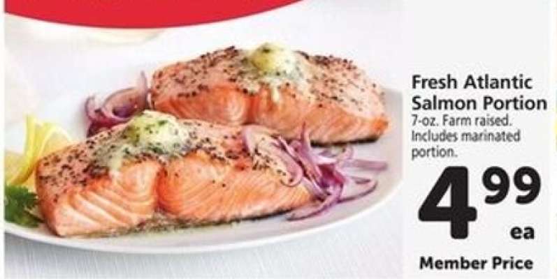 Fresh Atlantic Salmon Portion