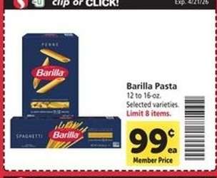 Barilla Pasta