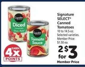 Signature SELECT Canned Tomatoes