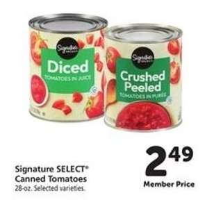 Signature SELECT Canned Tomatoes