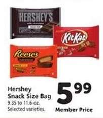 Hershey Snack Size Bag