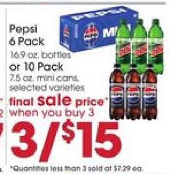 Pepsi 6 Pack