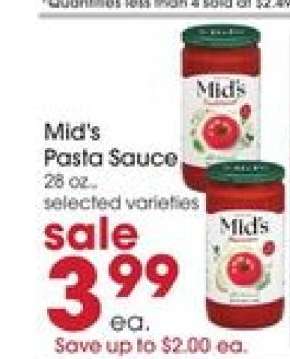Mid's Pasta Sauce