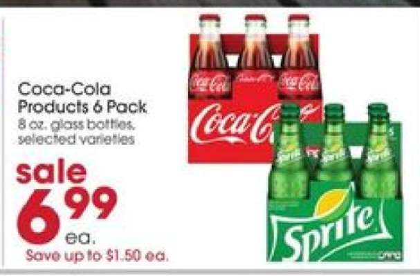 Coca-Cola Products 6 Pack