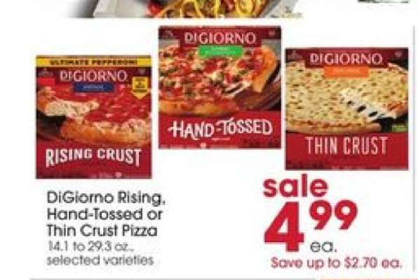 DiGiorno Rising, Hand-Tossed, or Thin Crust Pizza