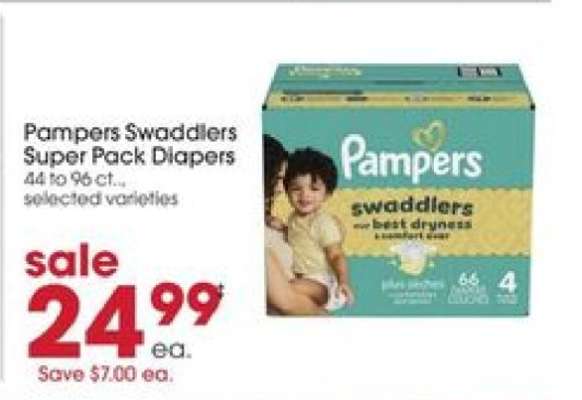 Pampers Swaddlers Super Pack Diapers