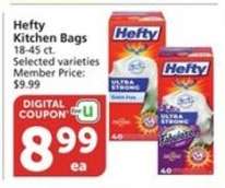 Hefty Kitchen Bags