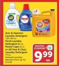 Arm & Hammer Laundry Detergent