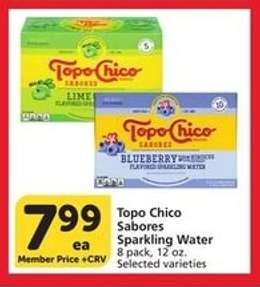 Topo Chico Sabores Sparkling Water