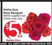 Petite Duo Rose Bouquet