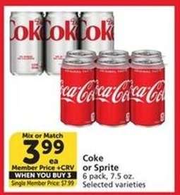Coke or Sprite