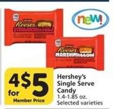 Hershey's Single Serve Candy