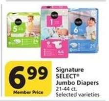 Signature SELECT Jumbo Diapers