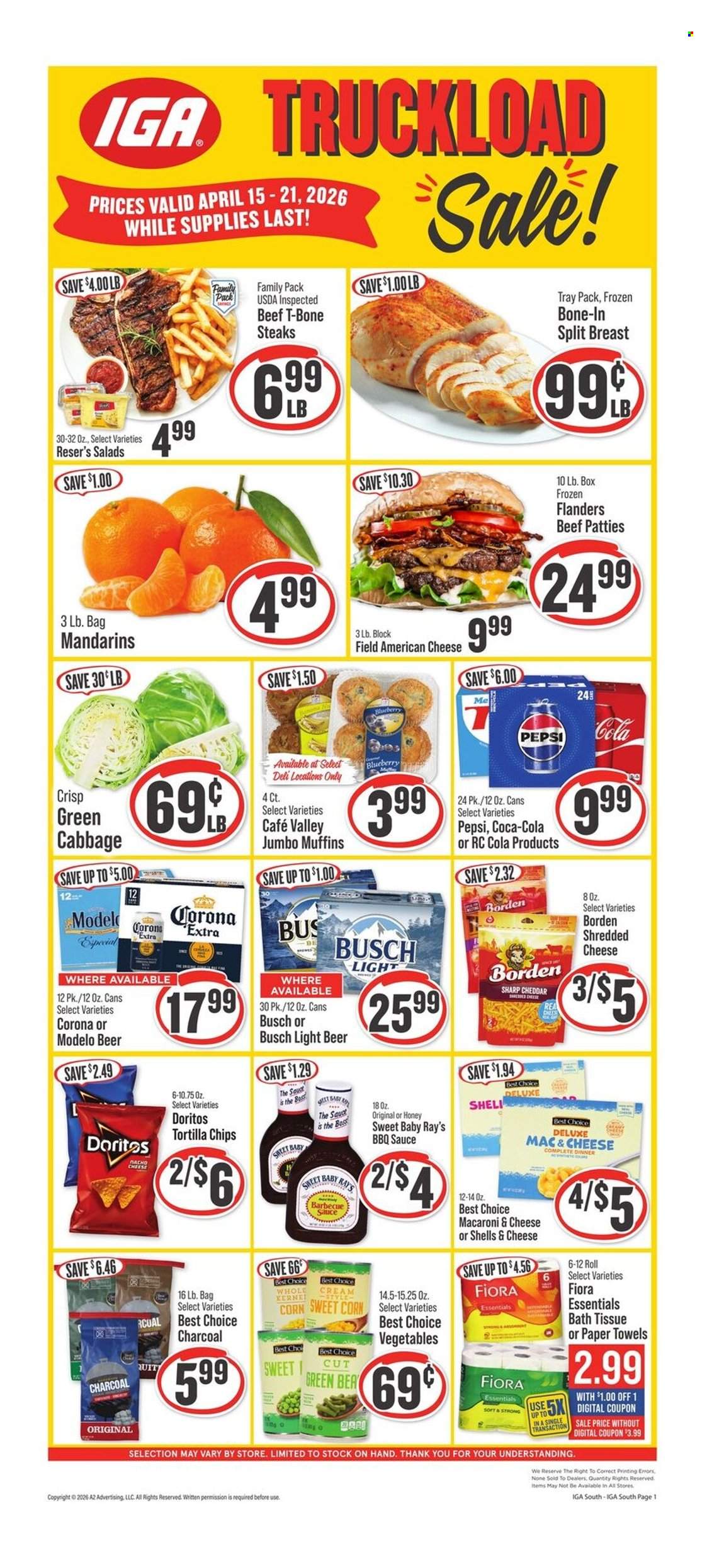 IGA ad - 04/15/2026 - 04/21/2026. Page 1