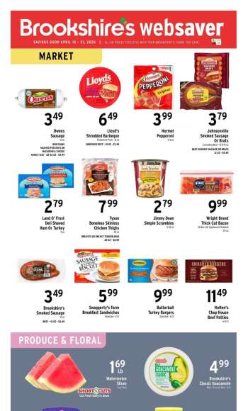 Brookshires Flyer - 04/15/2026 - 04/21/2026.