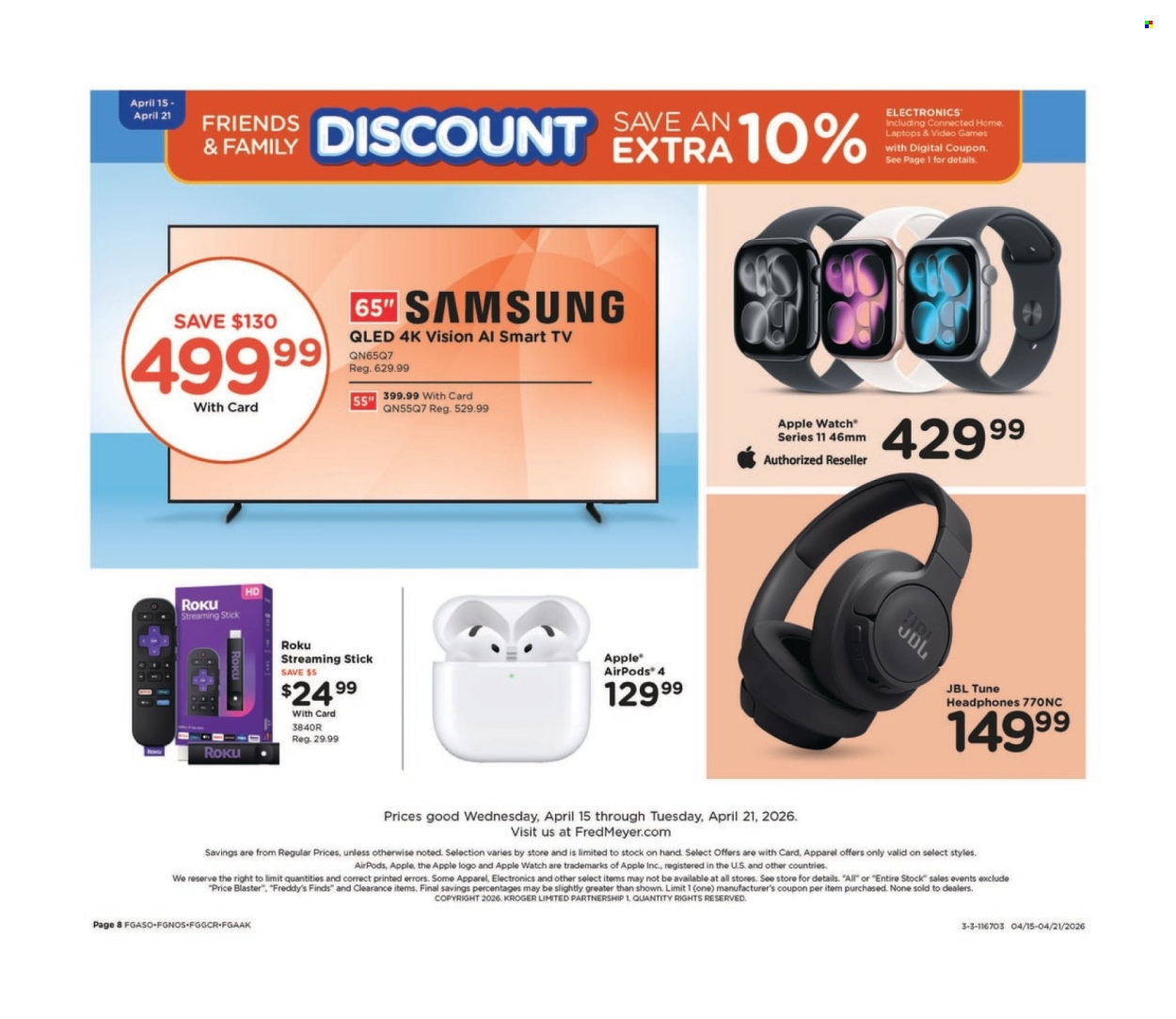Fred Meyer ad - 04/15/2026 - 04/21/2026. Page 8