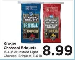 Kroger Charcoal Briquets