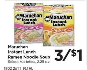 Maruchan Instant Lunch Ramen Noodle Soup