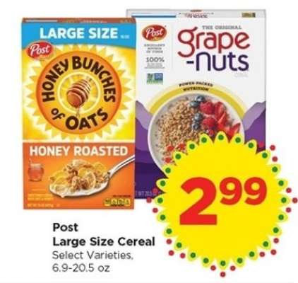 Post Large Size Cereal