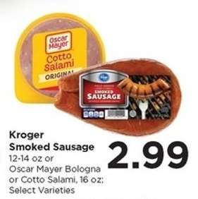 Kroger Smoked Sausage