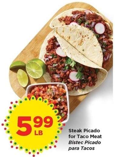 Steak Picado for Taco Meat