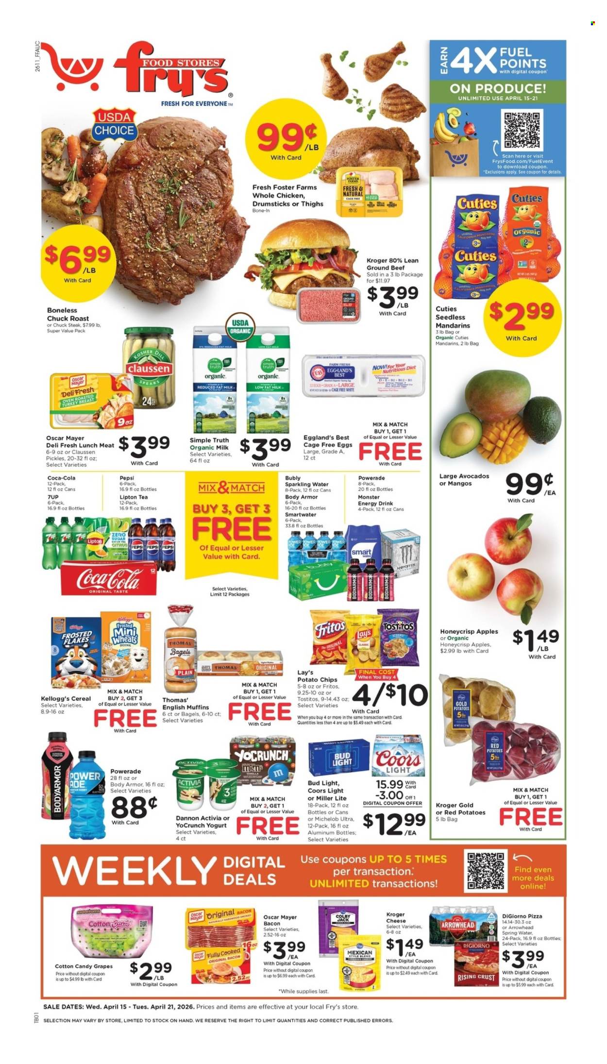 Fry’s ad - 04/15/2026 - 04/21/2026. Page 1