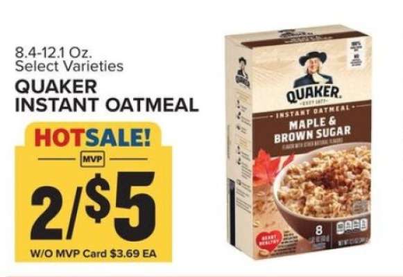 Quaker Instant Oatmeal