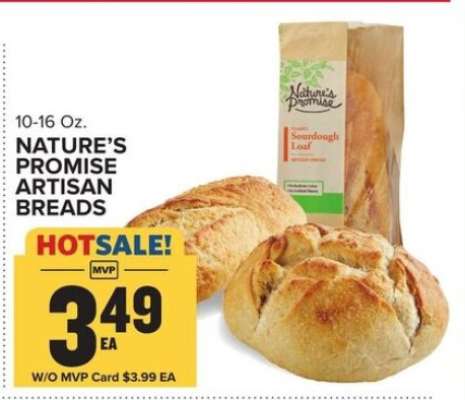 NATURE’S PROMISE ARTISAN BREADS