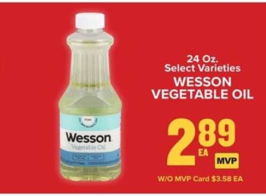 Wesson Vegetable Oil
